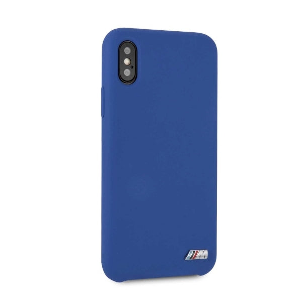 BMW silikoninis dėklas iPhone X/Xs – mėlynas -- iPhone X