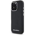 Karl Lagerfeld MagSafe dėklas iPhone 16 Pro Max – juodas