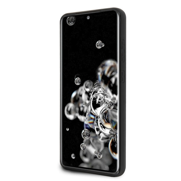 Ferrari anglies pluošto dėklas Samsung Galaxy S20 Ultra – juodas -- Samsung Galaxy S20 Ultra