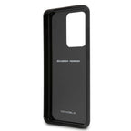 Ferrari anglies pluošto dėklas Samsung Galaxy S20 Ultra – juodas -- Samsung Galaxy S20 Ultra