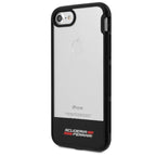 „Ferrari Racing Shield“ dėklas, skirtas „iPhone“ 7 / 8 / SE 2020 / SE 2022 – pusiau permatomas -- iPhone