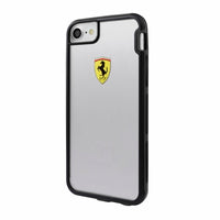 „Ferrari Racing“ smūgiams atsparus dėklas, skirtas „iPhone“ 7 / 8 / SE 2020 / SE 2022 – skaidrus