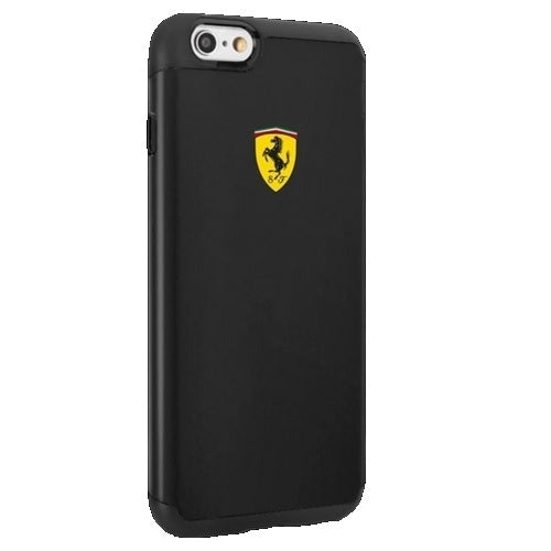 Ferrari atsparus smūgiams dėklas iPhone 6 / 6S - juodas -- iPhone 6 / iPhone 6S