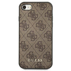 Guess 4G dėklas iPhone SE 2022/2020/7/8 – rudas -- iPhone SE 2022