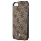 Guess 4G dėklas iPhone SE 2022/2020/7/8 – rudas -- iPhone SE 2022