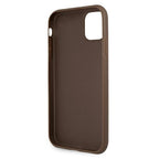 Guess 4G Stripe dėklas iPhone 11 / XR – rudas -- iPhone 11