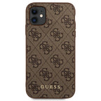 Guess 4G dėklas iPhone 11/XR – rudas -- iPhone 11