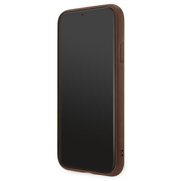 Guess 4G dėklas iPhone 11/XR – rudas -- iPhone 11