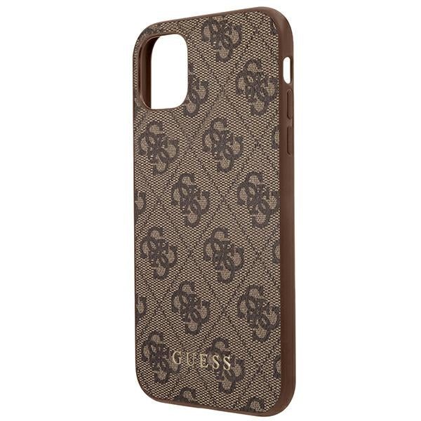 Guess 4G dėklas iPhone 11/XR – rudas -- iPhone 11