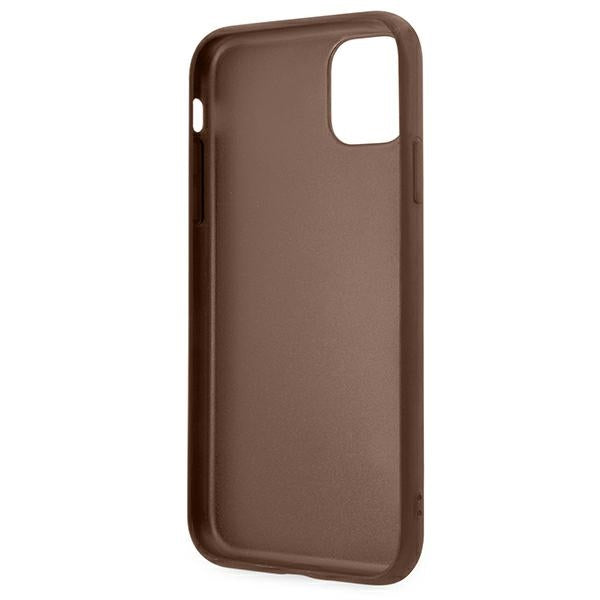Guess 4G dėklas iPhone 11/XR – rudas -- iPhone 11