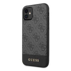 Guess 4G Stripe dėklas iPhone 11/XR – pilkas -- iPhone 11