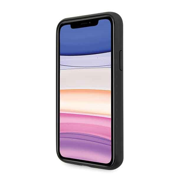 Guess 4G Stripe dėklas iPhone 11/XR – pilkas -- iPhone 11
