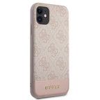 Guess 4G Stripe dėklas iPhone 11 / XR – rožinis -- iPhone 11