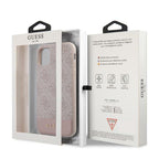 Guess 4G Stripe dėklas iPhone 11 / XR – rožinis -- iPhone 11