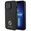 Guess 4G Strass Metal Logo dėklas iPhone 13 Pro – juodas