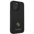 Guess Saffiano dėklas iPhone 13 Pro/13 – juodas