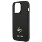 Guess Saffiano dėklas iPhone 13 Pro/13 – juodas