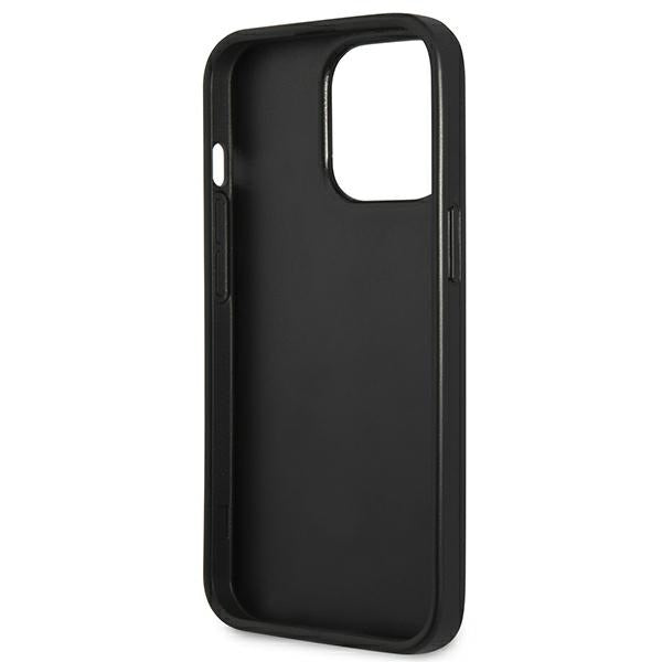 Guess Saffiano dėklas iPhone 13 Pro/13 – juodas