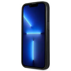 Guess dėklas iPhone 13 Pro – sidabrinis