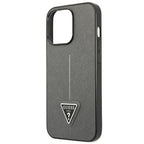 Guess dėklas iPhone 13 Pro – sidabrinis