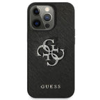Guess Saffiano 4G dėklas iPhone 13/13 Pro – juodas