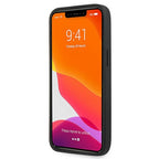 Guess Saffiano 4G dėklas iPhone 13/13 Pro – juodas
