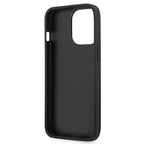 Guess Saffiano 4G dėklas iPhone 13/13 Pro – juodas