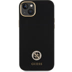 Guess dėklas iPhone 15 Plus / 14 Plus – juodas