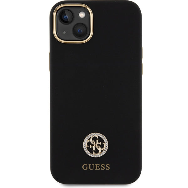 Guess dėklas iPhone 15 Plus / 14 Plus – juodas
