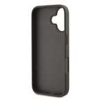 Guess 4G Bottom Stripe dėklas iPhone 16 Plus 6.7 – rudas