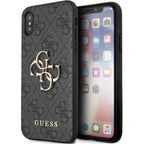 Guess 4G dėklas iPhone X/XS – pilkas -- iPhone X