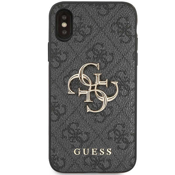 Guess 4G dėklas iPhone X/XS – pilkas -- iPhone X