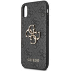 Guess 4G dėklas iPhone X/XS – pilkas -- iPhone X