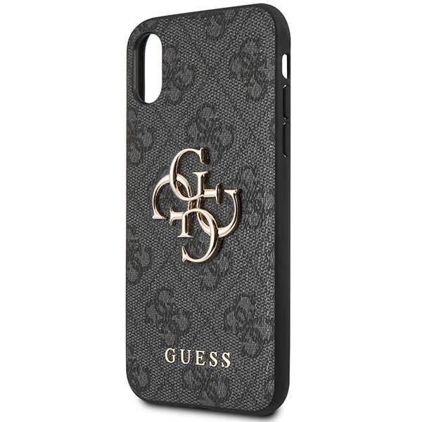 Guess 4G dėklas iPhone X/XS – pilkas -- iPhone X