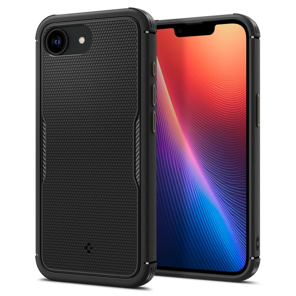 Spigen Core Armor MagSafe dėklas iPhone 16e – juodas