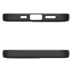 Spigen Enzo Aramid MagSafe dėklas iPhone 16e – juodas