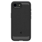 Spigen Rugged Armor MagSafe dėklas iPhone 16e – juodas