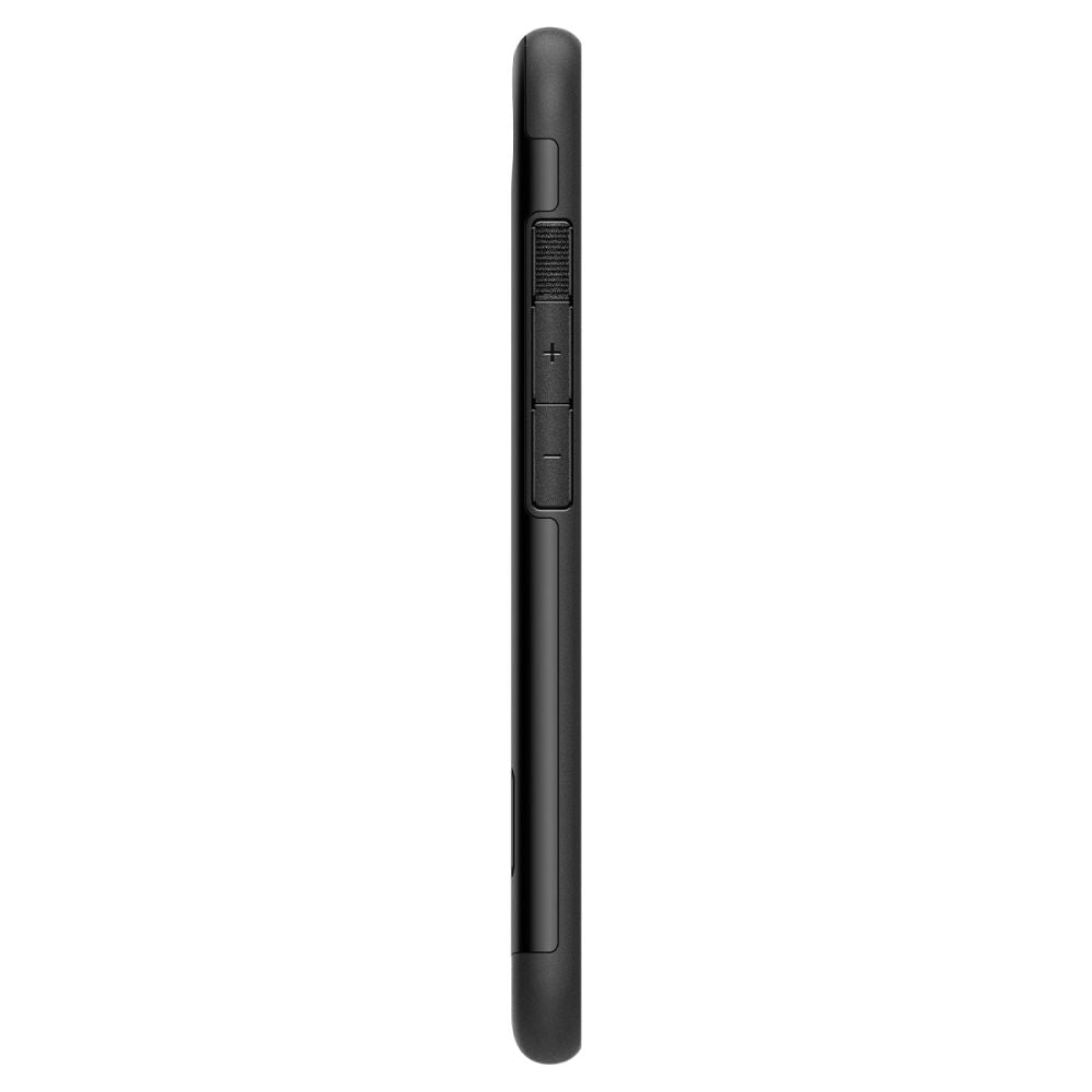 Spigen Slim Armor MagSafe dėklas iPhone 16e – juodas