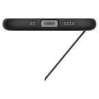 Spigen Slim Armor MagSafe dėklas iPhone 16e – juodas