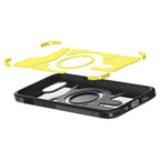 Spigen Tough Armor MagSafe dėklas iPhone 16e – juodas