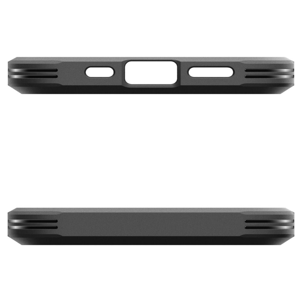Spigen Tough Armor MagSafe dėklas iPhone 16e – juodas