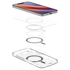 Spigen Ultra Hybrid MagSafe dėklas iPhone 16e – skaidrus