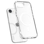 Spigen Ultra Hybrid MagSafe dėklas iPhone 16e – baltas