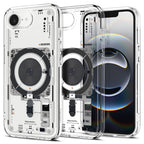 Spigen Ultra Hybrid MagSafe dėklas iPhone 16e – skaidrus