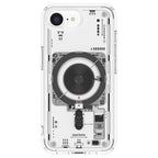 Spigen Ultra Hybrid MagSafe dėklas iPhone 16e – skaidrus