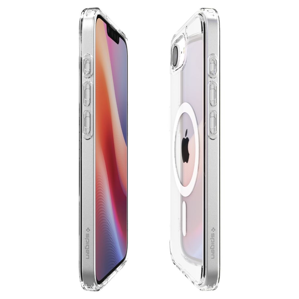 Spigen Ultra Hybrid MagSafe dėklas iPhone 16e – skaidrus