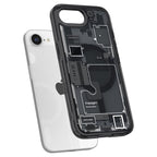 Spigen Ultra Hybrid MagSafe dėklas iPhone 16e – juodas