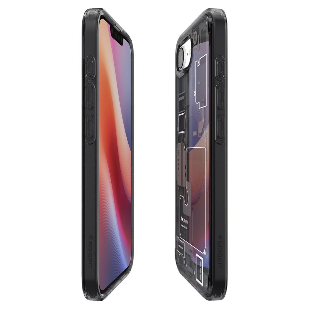 Spigen Ultra Hybrid MagSafe dėklas iPhone 16e – juodas
