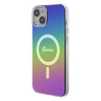 Guess MagSafe dėklas iPhone 15 Plus / 14 Plus – įvairiaspalvis