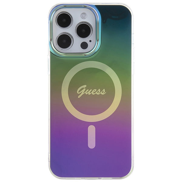 Guess MagSafe dėklas iPhone 15 Pro Max – įvairiaspalvis
